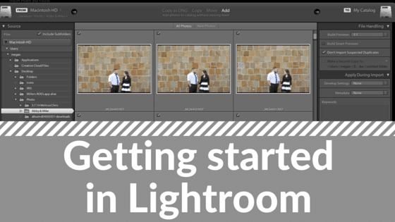 Getting Started with Lightroom