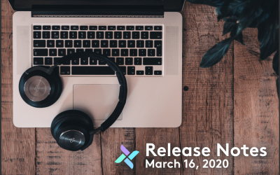 Release Notes: March 16, 2020