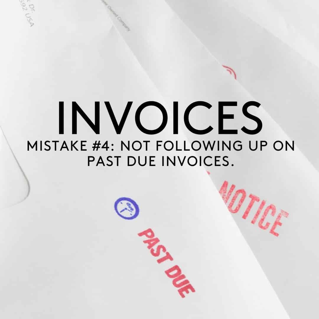 invoice mistakes