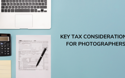 End of Year – Key Tax Tips for Photographers