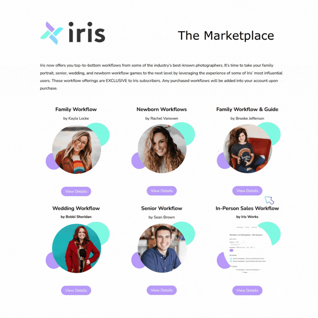 iris works marketplace