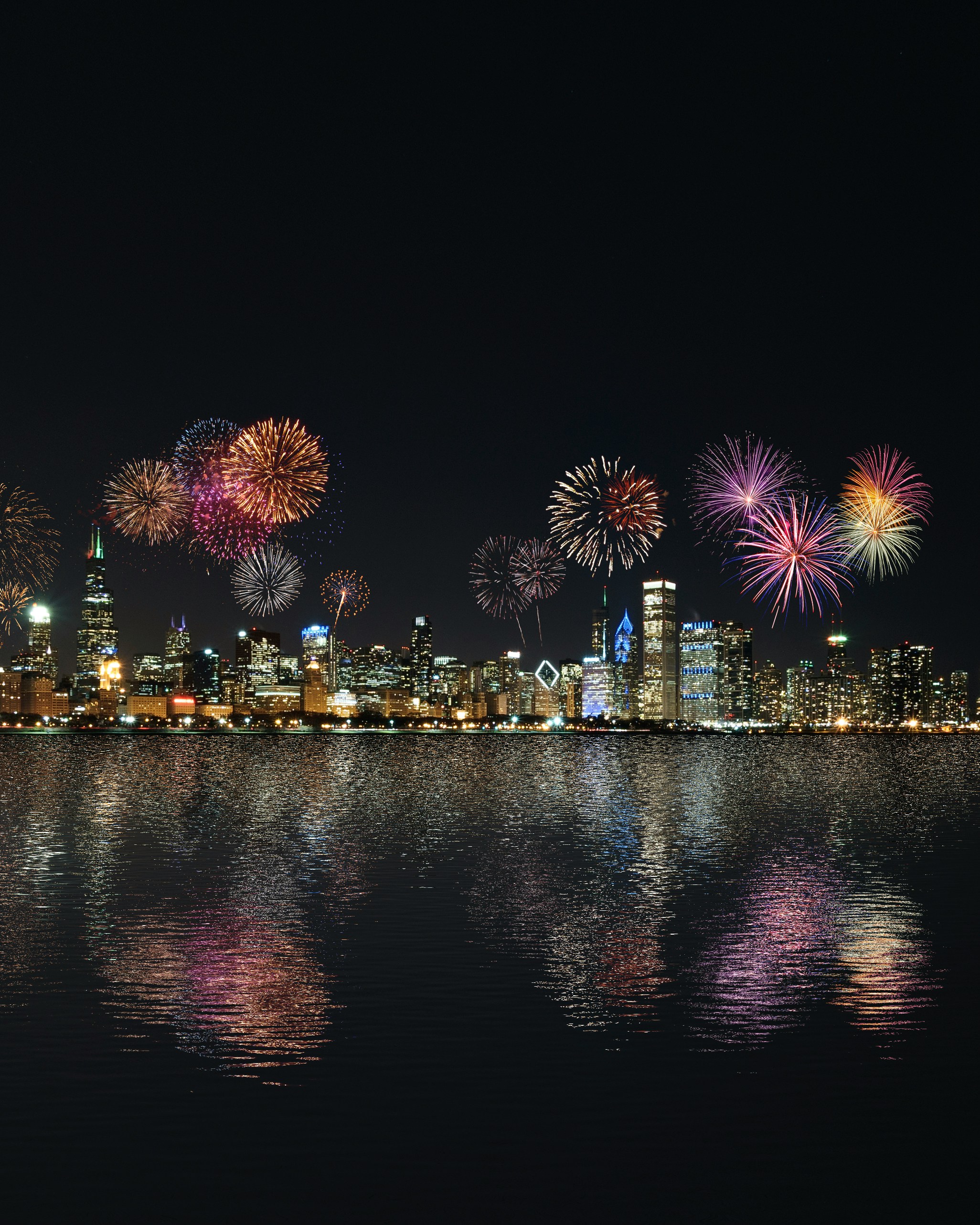 Capturing fireworks